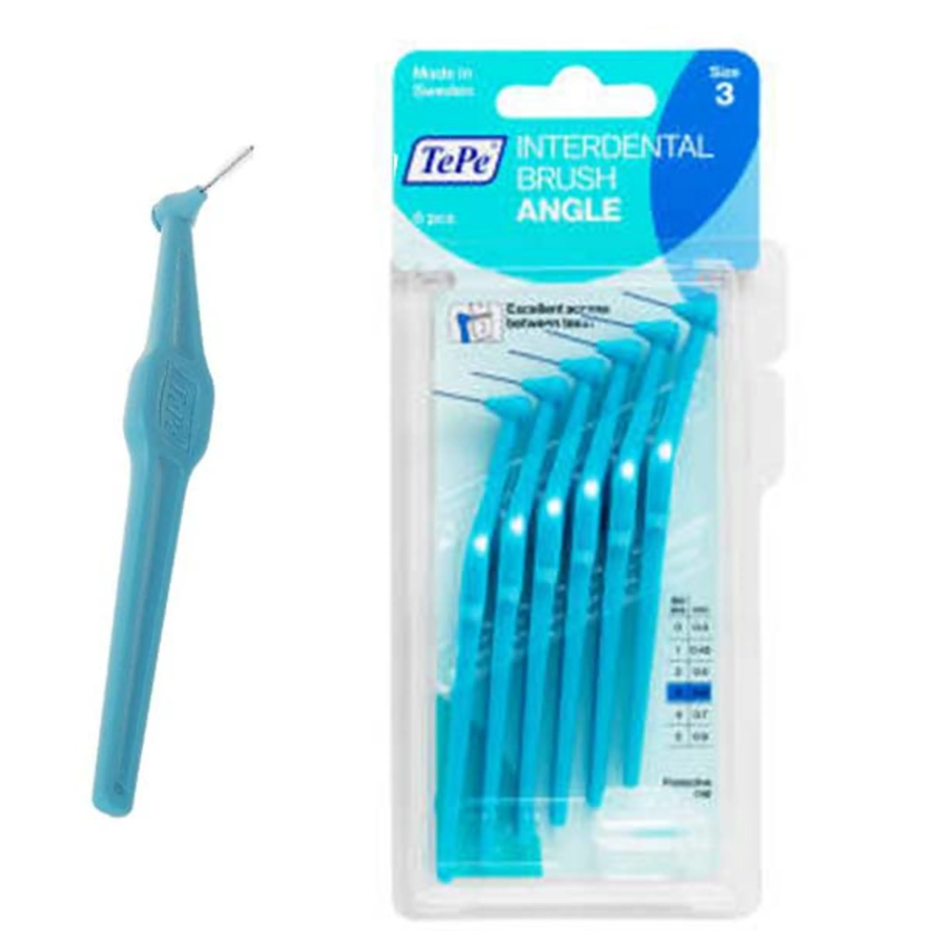  مسواک بین دندانی تپه مدل انگل TEPE ANGLE INTERDENTAL BRUSH SIZE3